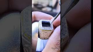 Making silver Ring for men