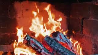 Fireplace, Камин видео для телевизора! #камин #звуккостра