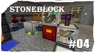 Прохождение сборки Stone Block #04 -  Auto sieve  майнкрафт 1.12.2