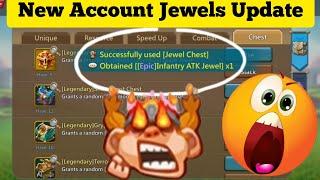 New Journey Account F2P Gears and Jewels Set New Familiar Unlocked || Lords Mobile