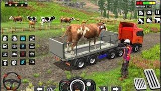 #198/365 Animal Transport Cargo Truck 3d || Best Truck Simulator Game For Android|| Parivesh Thakur