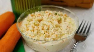 How to make DELICIOUS COLESLAW!  easy STEP by STEP 