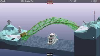 Poly Bridge - Level 3-5: Dump Slope