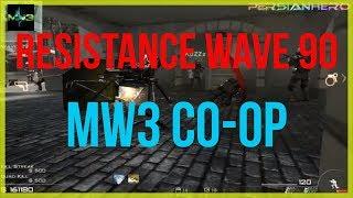 MW3 coop RESISTANCE (wave 90) no trap by PERSIANHERO & KGZZZ