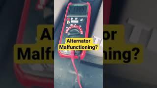 VW- Touareg TDI-Alternator Malfunctioning?