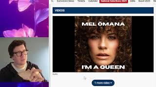 Mel Ömana - "I'm A Queen" - Benidorm Fest 2025 #reaction #esc2025