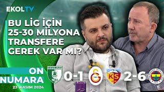 Fenerbahçe ve Galatasaray Haftayı Hatasız Kapadı! Sergen Yalçın- Candaş Tolga Işık | On Numara