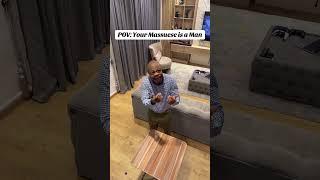 What will you do if your Massuese is a man?   (First day as a Massuese) Out Now!! #funny #comedy
