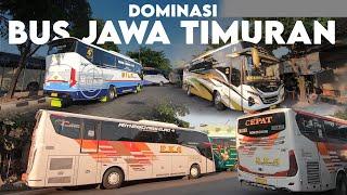 BUS JATIM MENDOMINASI | Terminal Giwangan di Hari Minggu Sore