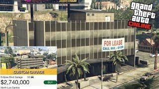 GTA Online - NEW 50 Cars Garage (Eclipse Blvd Garage)
