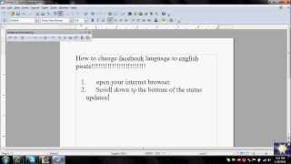 How to change FaceBook language to English(Pirate)