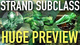 HUGE STRAND PREVIEW! Major Overview On The Next Darkness Subclass! (Destiny 2: Lightfall)