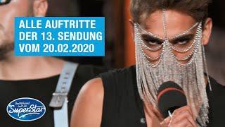 Alle Auftritte der 13. Sendung vom 20.02.2021 | DSDS 2021