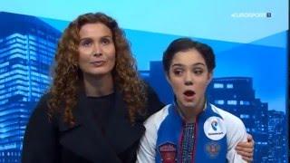 Evgenia Medvedeva - LP Worlds 2016 (EUROSPORT 1)