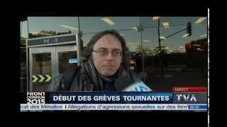 LCN Vox pop, Grèves tournantes, lundi 26 10 2015