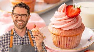 The Best Strawberry Cupcakes Recipe