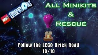 LEGO Dimensions ALL MINIKITS & RESCUE FOLLOW THE LEGO BRICK ROAD EPISODE 1 STARTER PACK