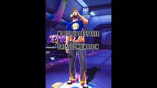 Best free dress combination/best dress combination in free fire without no top/up dress combination