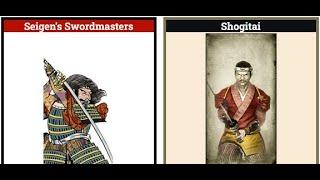 Total War: SHOGUN 2 1vs1: Seigen’s Swordmasters vs Shogitai (FOTS)