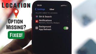 Allow Access To Location Missing on iPhone Apps? - Fixed!