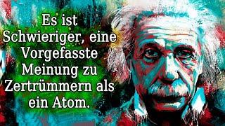 Zitate des großen gelehrten Genies Albert Einstein