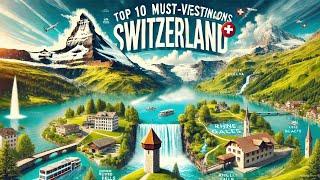 2025 Travel Guide: Top 10 Places to See in Switzerland | 4K Scenic Highlights