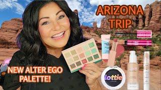 Testing New Alter Ego Sakura Palette | Sharing My Trip To AZ