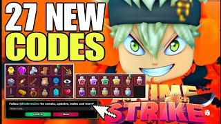 *NEW CODES* ROBLOX ANIME STRIKE SIMULATOR CODES 2024 OCTOBER | ANIME STRIKE SIMULATOR CODE