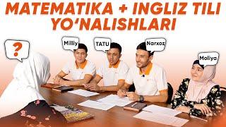 Matematika + Ingliz tili | To'g'ri oliygoh tanlashga yordam beradigan tavsiyalar