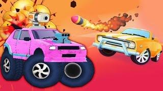 Crash Club КРУШИМ ГОРОД Игровой мультик для детей Гонки на БОЕВЫХ МАШИНКАХ