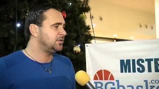 Vasil Stoyanov Interview, Miss & Mister BGbasket.com 2015 Award Ceremony, 23.12.2015