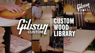 What Tonewoods Can You Get At Gibson Custom Shop Wood Library?