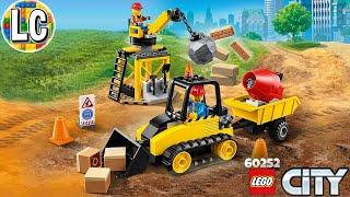 LEGO City 60252 Construction Bulldozer - 6 Year Old Kid Speed Building