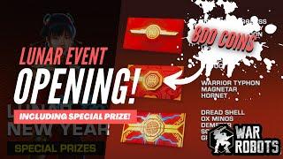 WAR ROBOTS | LUNAR NEW YEAR EVENT 2021 OPENING (Including Special Prize!)