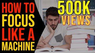 How To Study like a Machine With Maximum Focus | NEET PG AIIMS PGI JIPMER DNB