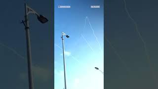 See Israel's Iron Dome defense system in action in Ashkelon where NBC News' Richard Engel reports.