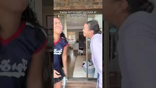 Sister vs sister try not to laugh challenge