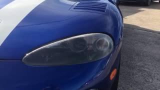 1997 Dodge Viper - Headlight Restoration - Auto Detaling Austin LLC