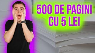 500 de pagini imprimate cu doar 5 de lei  | Review imprimantă Epson EcoTank L6580