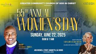 55th Women's Day Celebration with Lady Karen Clark Sheard @ Greater Community COGIC