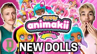 The BEST NEW dolls of 2025? NEW ANIMAKII switch + swap dolls are here! UNBOXING AND REVIEW! 🪄