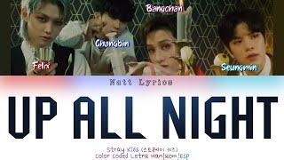 BangChan, Changbin, Felix, Seungmin "Up All Night (오늘 밤 나는 불을 켜)" Color CodedLetra Han|Rom|Esp]