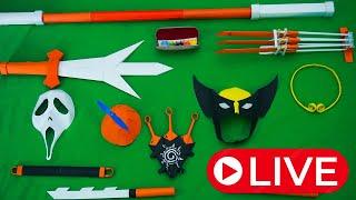 7 NINJA PAPER WEAPONS COLLECTION