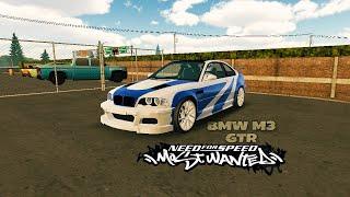 Винил на BMW M3 GTR  из NFS MW (Car Parking Multiplayer)