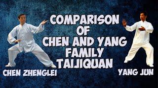 Comparison of Chen and Yang family`s taijiquan / Сравнение Чэньши и Янши тайцзицюань