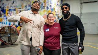 WWE Superstars celebrate the Season of Giving