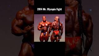 2014 MR. OLYMPIA FIGHT — PHIL HEATH VS. KAI GREENE. #shorts #gymmotivation #bodybuilding