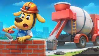 Construction Engineer | Educational Videos | Cartoons for Kids | Sheriff Labrador