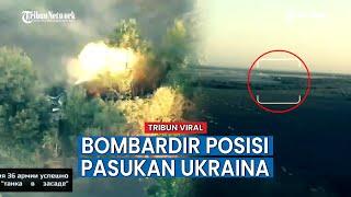 Tank Angkatan Darat Rusia Bombardir Posisi Pasukan Ukraina