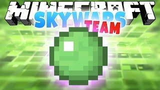 СЛАЙМ ОТБРАСЫВАНИЕ! [Minecraft Team SkyWars Mini-Game]